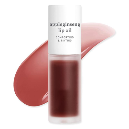 Nooni Korean Apple Lip Oil + Lip Stain | Glossy Lip Stain, Tinting & Long Lasting, Moisturizing Lip Care (13 Options) Hydrate Lipgloss Lipstick Makeup Glossy Hydrating Moisturizer Plump Transfer-Proof