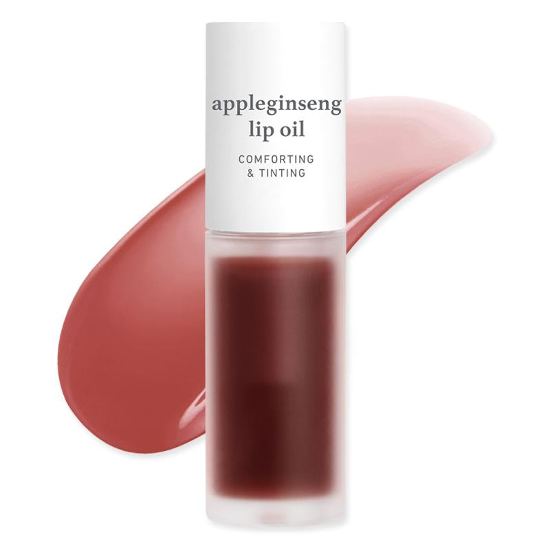Nooni Korean Apple Lip Oil + Lip Stain | Glossy Lip Stain, Tinting & Long Lasting, Moisturizing Lip Care (13 Options) Hydrate Lipgloss Lipstick Makeup Glossy Hydrating Moisturizer Plump Transfer-Proof
