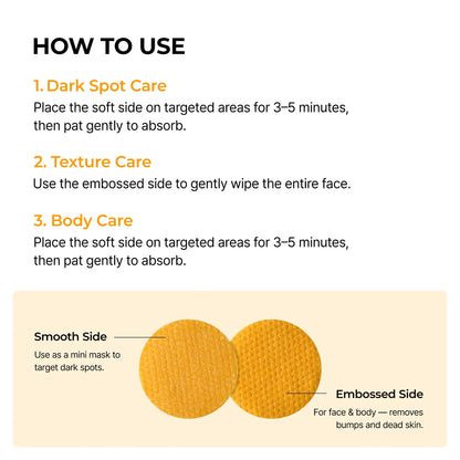 [Dr.Melaxin Official] Kojic Acid Turmeric TX Toner Pad 70Pads, Dark Spot & Pigmentation Care for Uneven Skin Tone