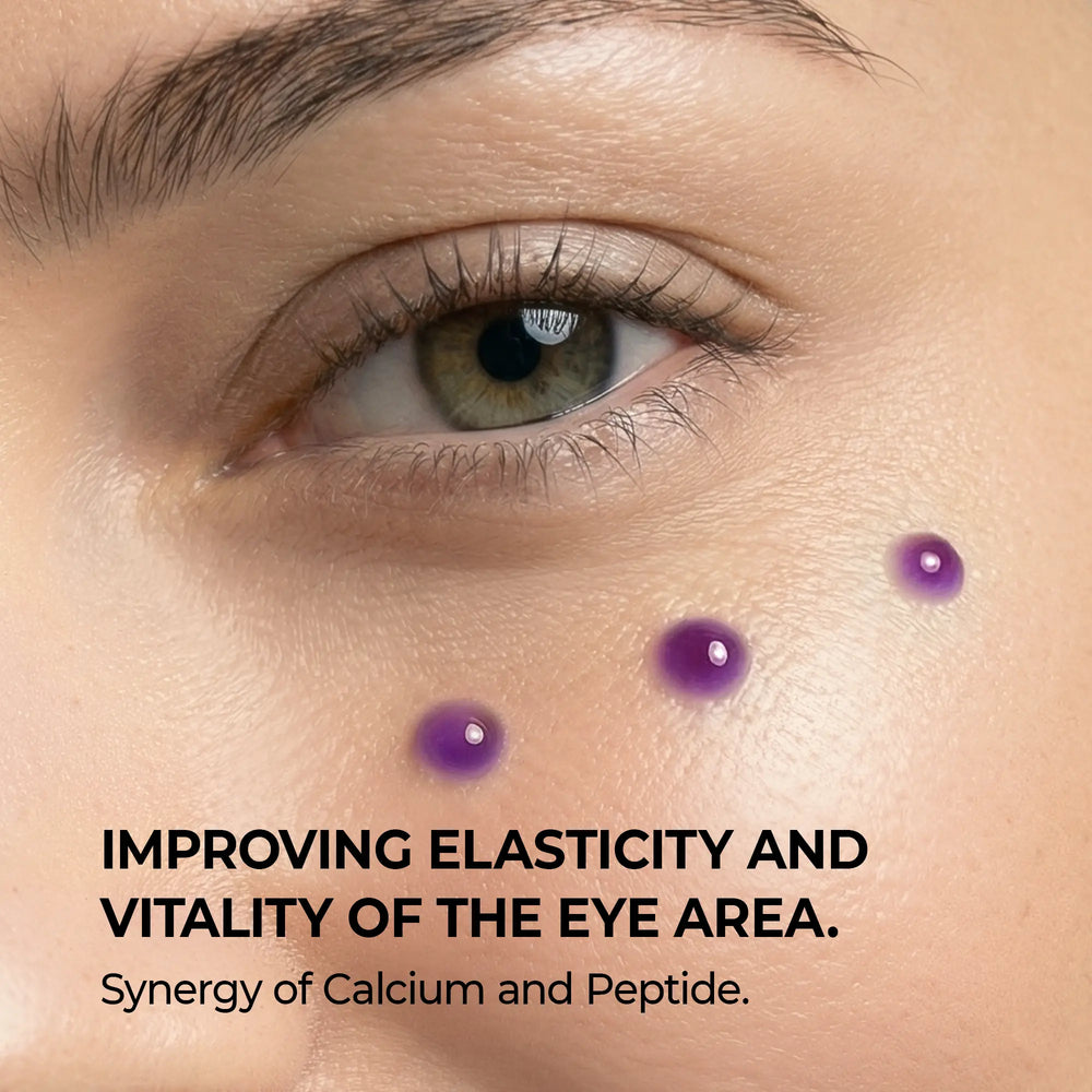 [Dr.Melaxin Official] Calcium Bonding Eye Cream Formulated for Sunken Under-Eyes, Sagging Eye Bags, and Fine Lines