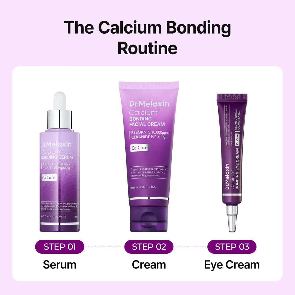 [Dr.Melaxin Official] Calcium Bonding Facial Cream Firming & Anti-Aging Face Moisturizer with REBORNIC 10,000Ppm, Ceramide NP, EGF & Triple Hyaluronic Acid | Rebuilds Skin Density & Elasticity | Korean Skincare