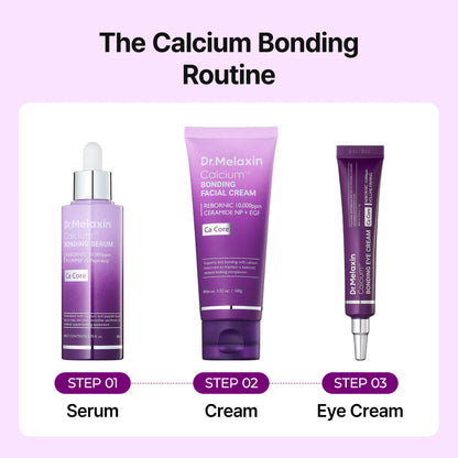[Dr.Melaxin Official] Calcium Bonding Facial Cream Firming & Anti-Aging Face Moisturizer with REBORNIC 10,000Ppm, Ceramide NP, EGF & Triple Hyaluronic Acid | Rebuilds Skin Density & Elasticity | Korean Skincare