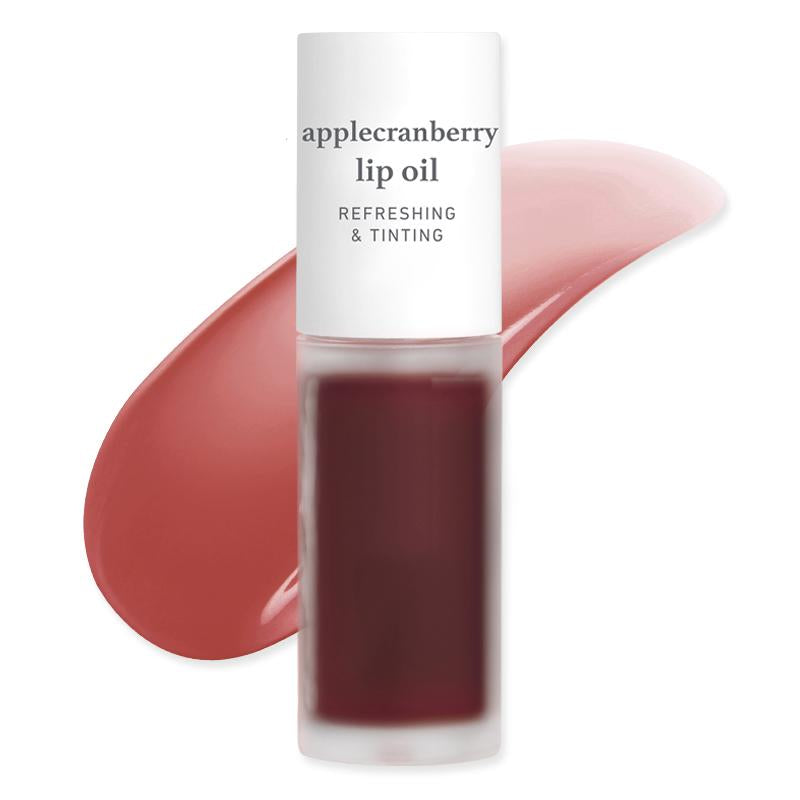 Nooni Korean Apple Lip Oil + Lip Stain | Glossy Lip Stain, Tinting & Long Lasting, Moisturizing Lip Care (13 Options) Hydrate Lipgloss Lipstick Makeup Glossy Hydrating Moisturizer Plump Transfer-Proof