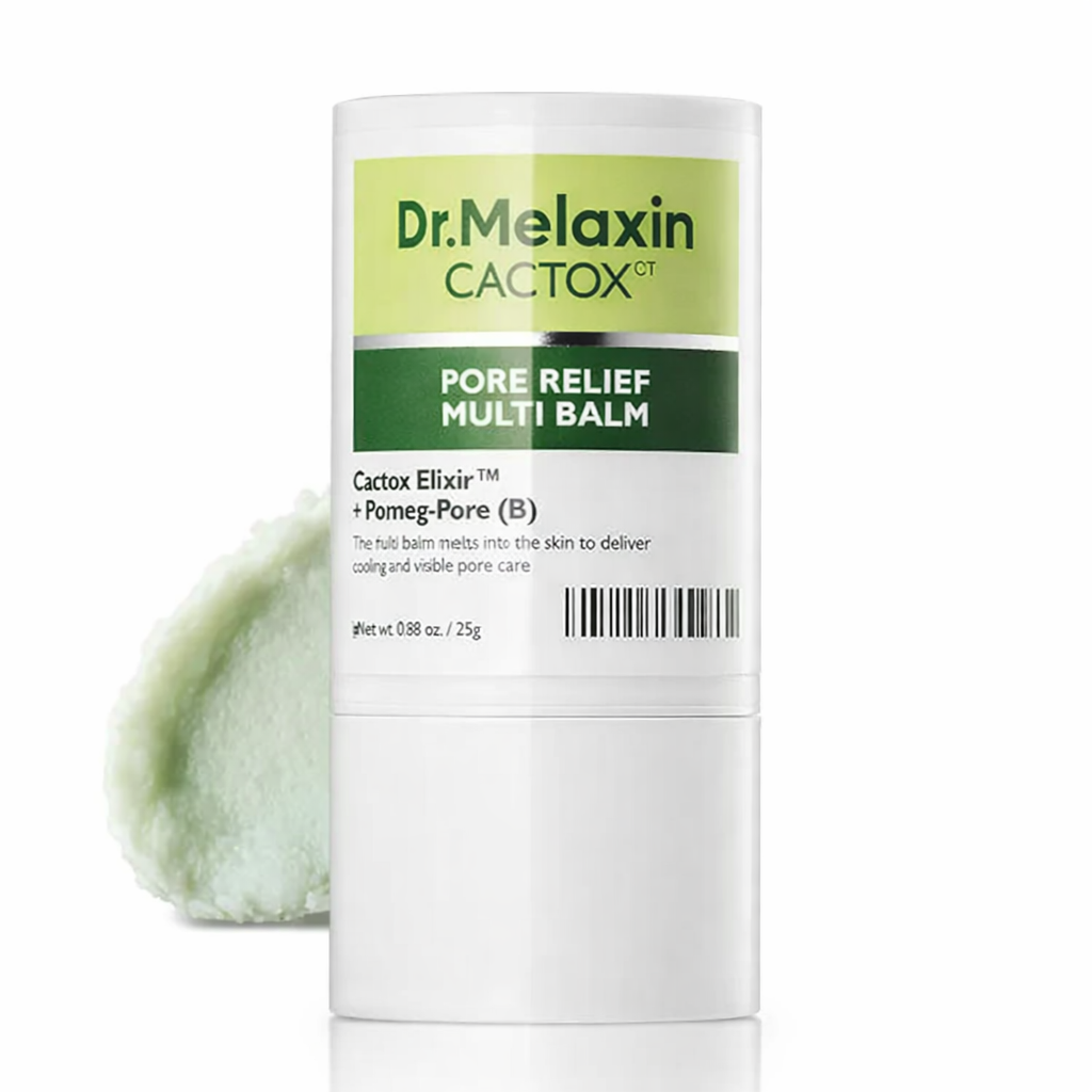 Dr.Melaxin CACTOX PORE RELIEF MULTI BALM with Cactus Cooling Reduce Puffiness & Pore Tightening for Visible Pore Care Skin Repair