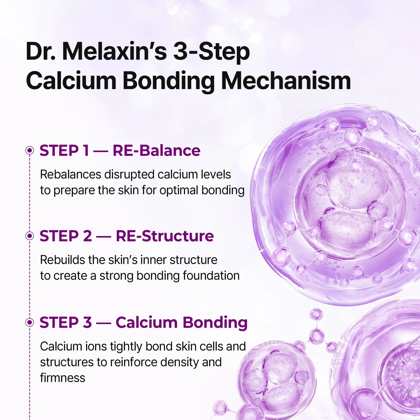 [Dr.Melaxin Official] Calcium Bonding Facial Cream Firming & Anti-Aging Face Moisturizer with REBORNIC 10,000Ppm, Ceramide NP, EGF & Triple Hyaluronic Acid | Rebuilds Skin Density & Elasticity | Korean Skincare