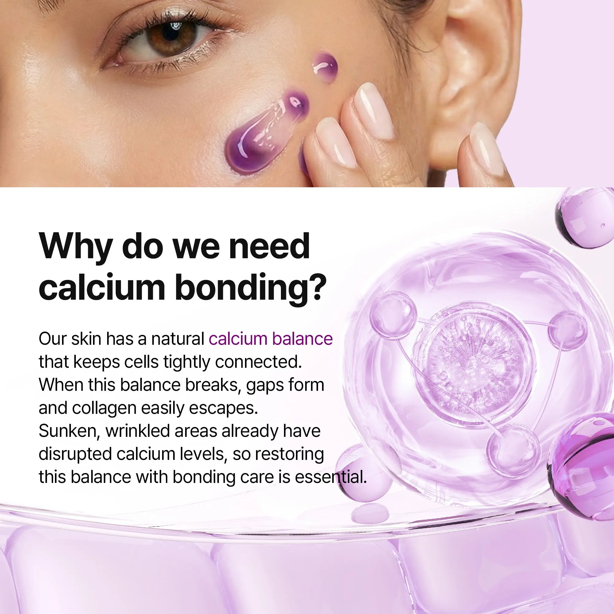 [Dr.Melaxin Official] Calcium Bonding Eye Cream Formulated for Sunken Under-Eyes, Sagging Eye Bags, and Fine Lines