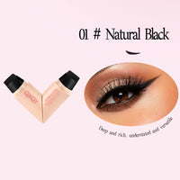 QXQY Easy Stamp Wing Eyeliner Pen - Dual Ended (Stamp + Pencil), Waterproof, Quick Dry, All Day Wear, Foolproof Application, Mus