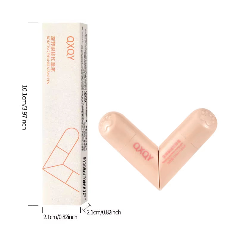 Viral Wing Eyeliner Stamp Pen - Dual Ended, Waterproof, Quick Dry, All Day Wear